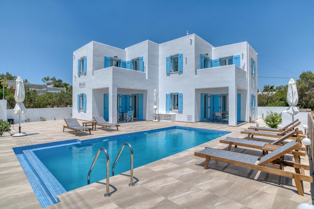 Ippocampos Seaside Serenity - Unwind At Paros Poolside Retreats Alikí Exteriér fotografie