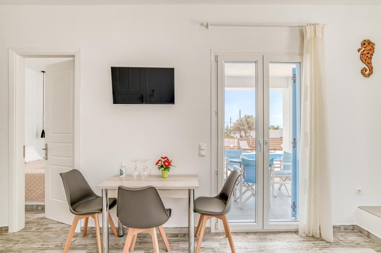 Ippocampos Seaside Serenity - Unwind At Paros Poolside Retreats Alikí Exteriér fotografie
