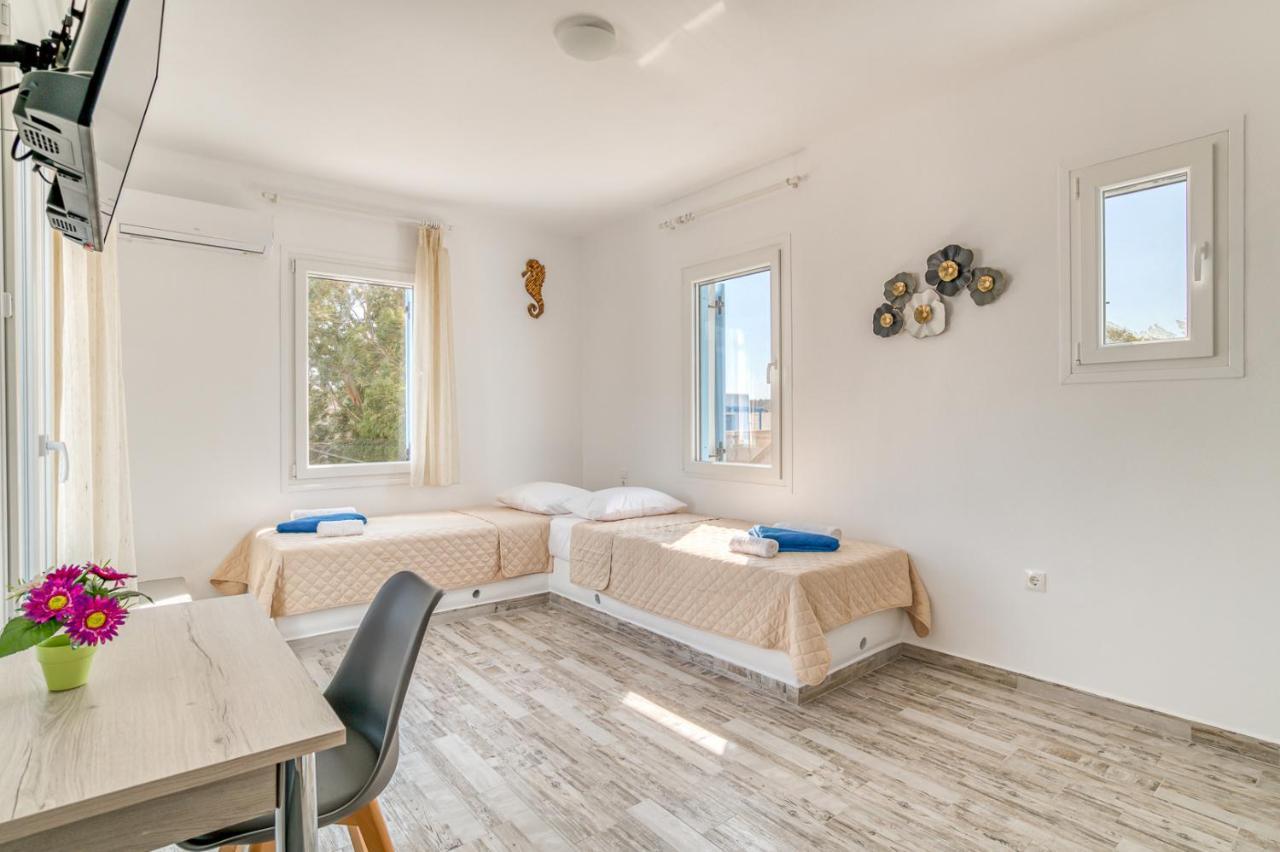 Ippocampos Seaside Serenity - Unwind At Paros Poolside Retreats Alikí Exteriér fotografie